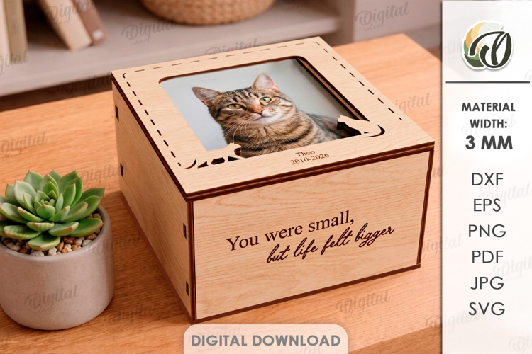 Cat Memorial Svg Image 4