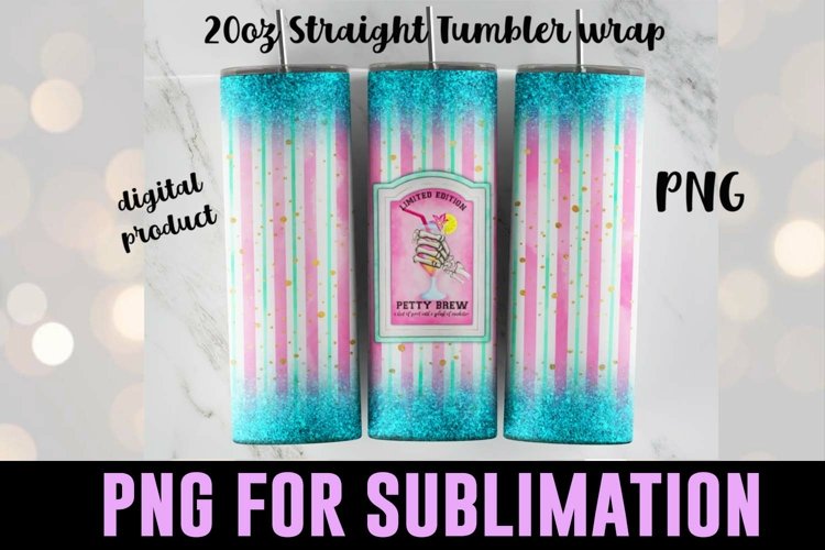 20 Oz Sublimation Tumbler Wrap Image 22
