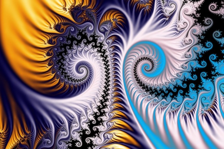 Phoenix Julia mandelbrot fractal - mathematical artwork