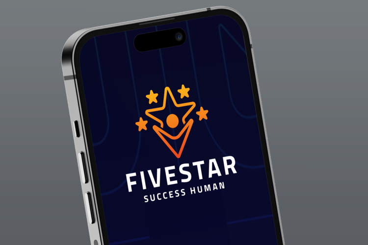 Five Star - Success Human Logo