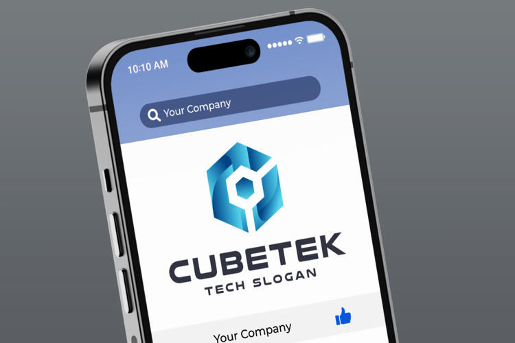 Hexagonal Digital Innovation Logo