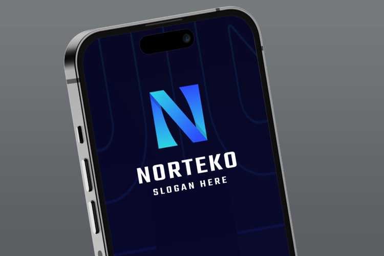 Forward Direction Letter N Logo