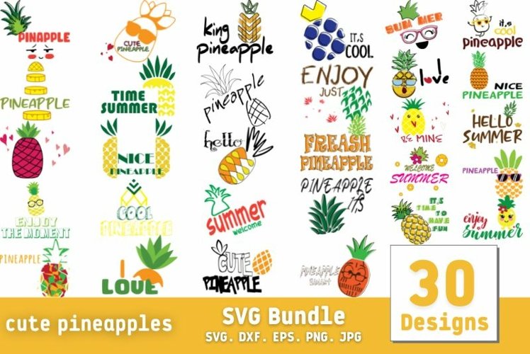 Pineapple Silhouette Image 20