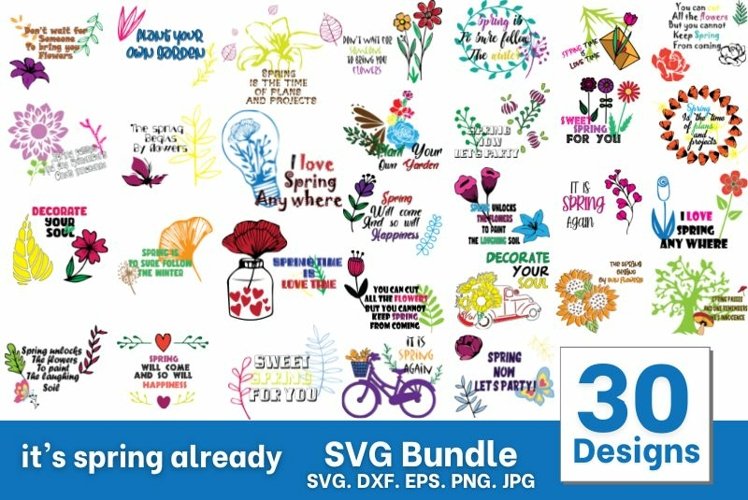 Spring SVGs Image 19