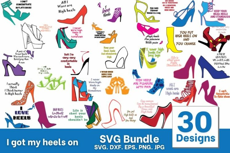 Heels Svg Image 19