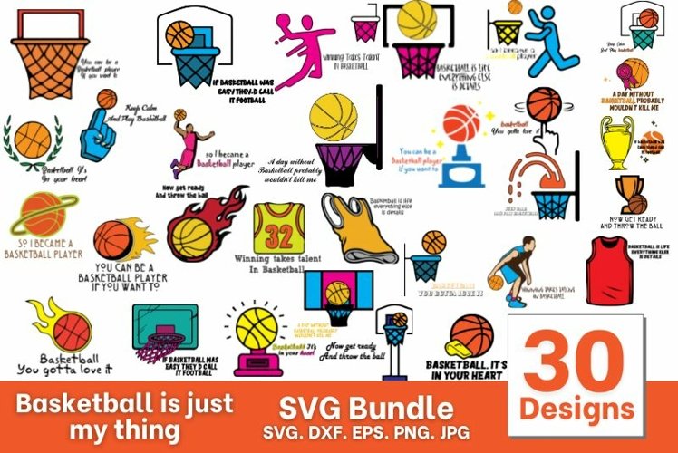 Basketball Silhouette Svg Image 18