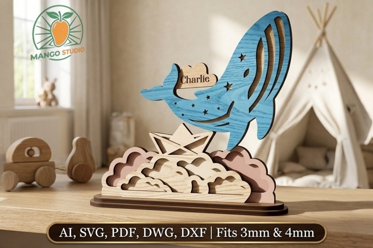 Wooden Name Sign Image 11