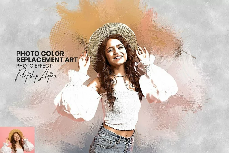 Photo Color Replacement Art