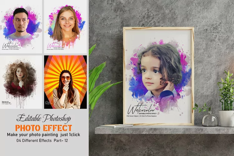Photoshop Editable Photo Effect