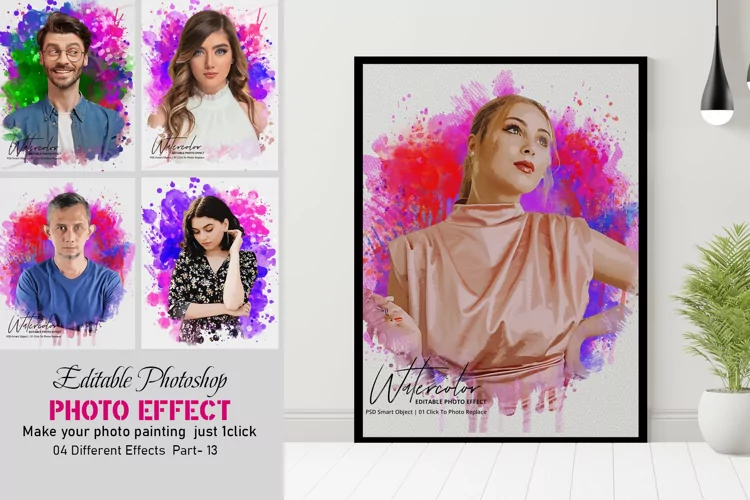 Painting Colorful Photo Effect