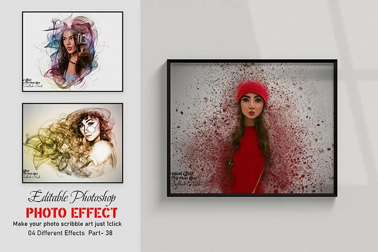Photoshop Editable Photo Effect