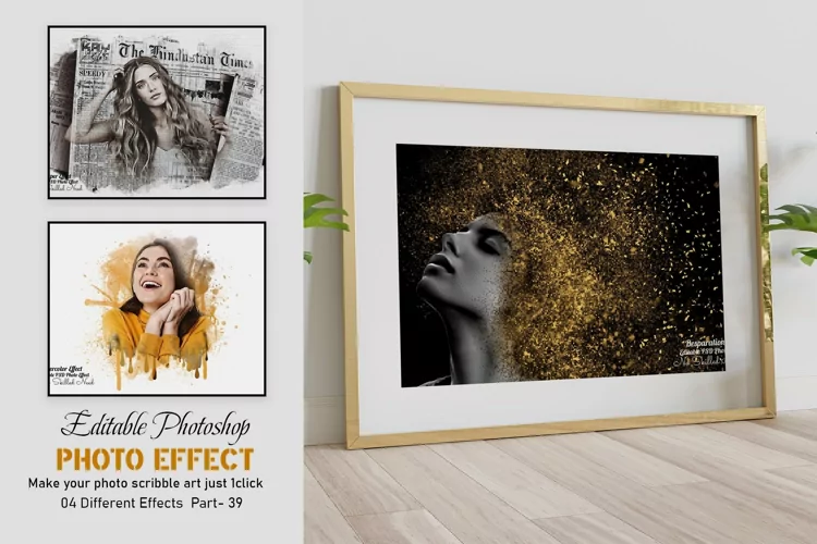 Editable Photoshop Photo Effect