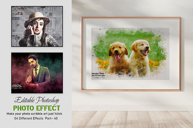 Photoshop Editable Photo Effect example image 1