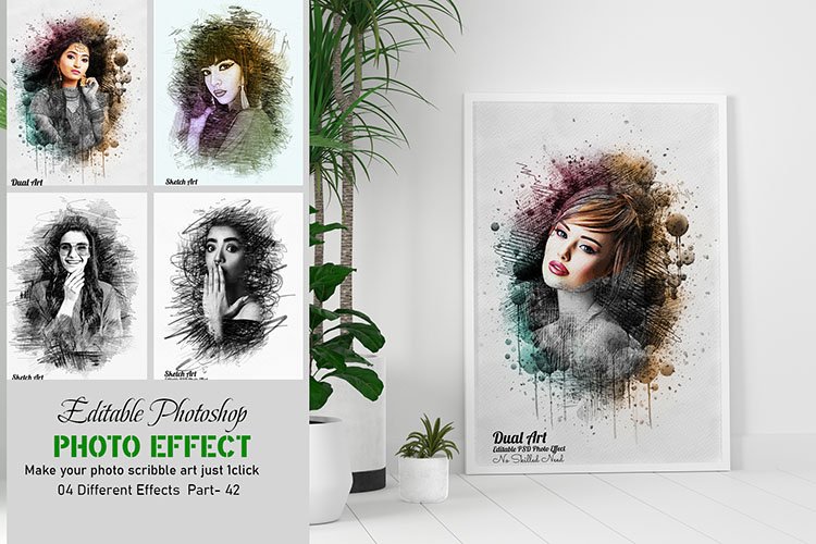 Editable Photo Art Effect example image 1