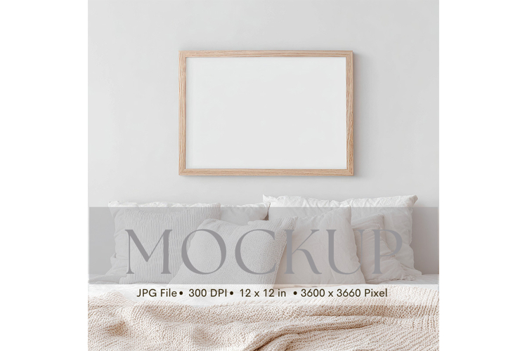 Photo Frame Mockup in Interior Room Studio Canvas Mockup_2