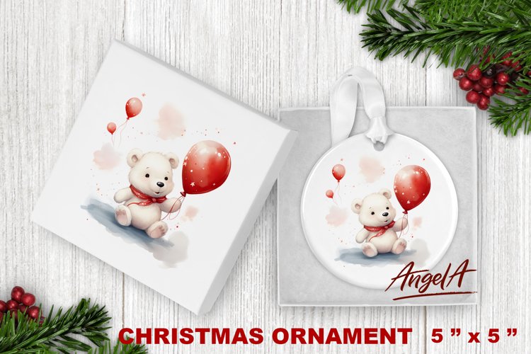 Christmas Ornament Clipart Image 4