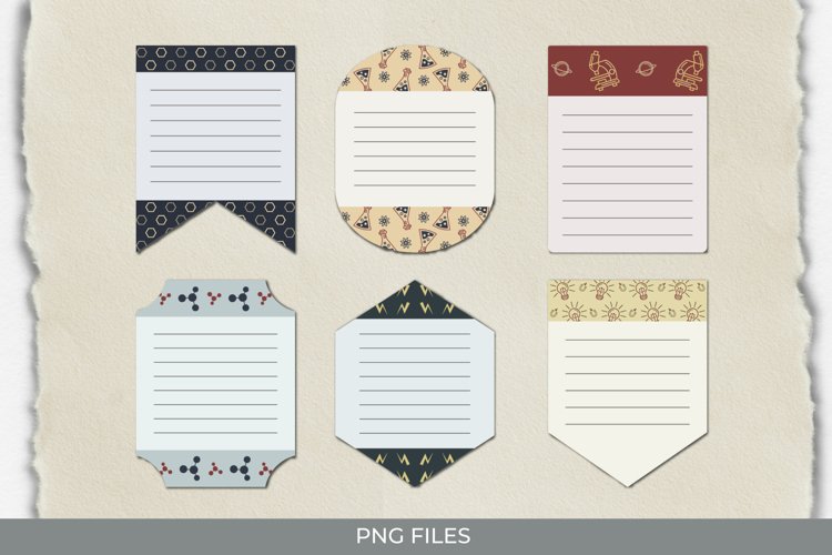 Physic Seamless Pattern Shaped Journaling Area example image 1