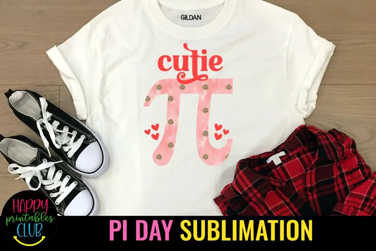Cutie Pi Sublimation Design I Happy Pi Day Sublimation