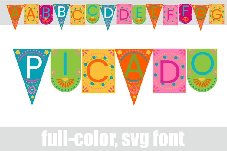 Picado Color Font