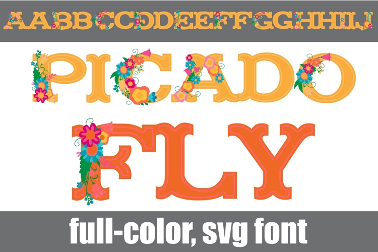 Picadofly Color Font