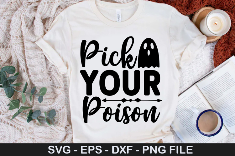 Pick Your Poison - Halloween SVG Design