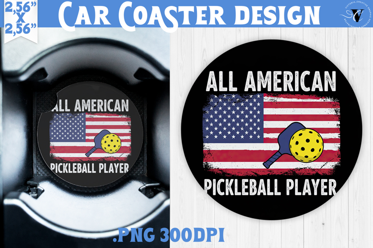 Car Coaster | Pickleball | Sport