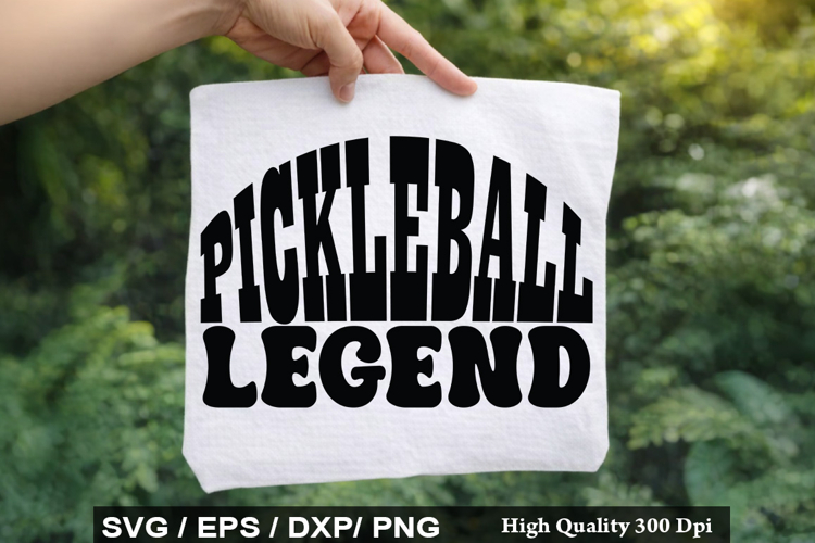 Pickleball Legend - Pickleball SVG Design