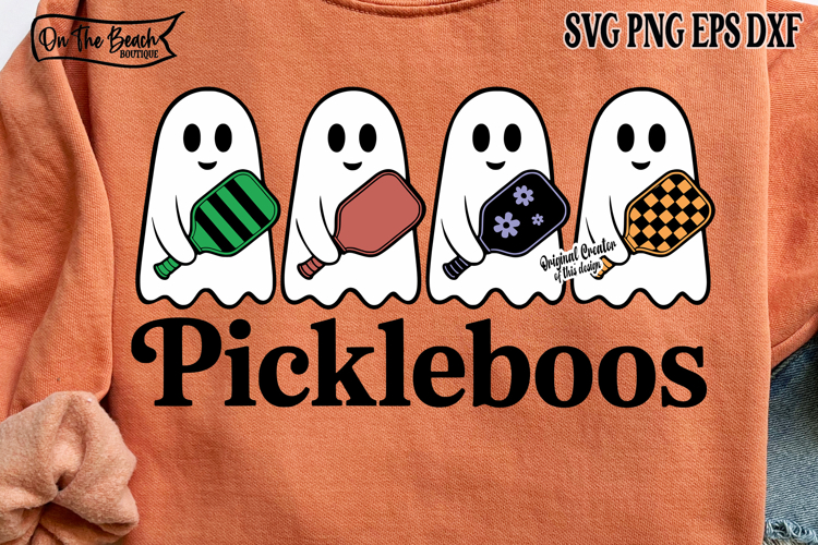 PICKLEBOO SVG Pickleboo Pickle Boo Halloween Fall PNG Print