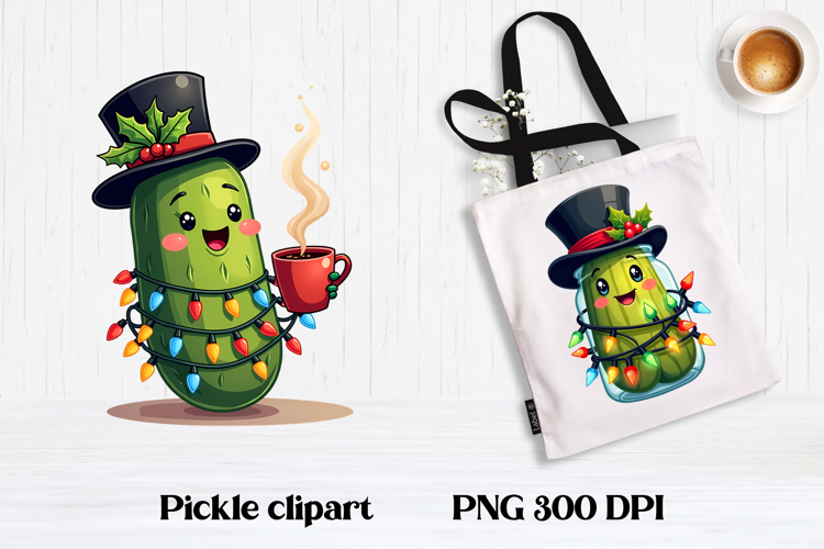 Christmas pickle sublimation | Christmas clipart png design