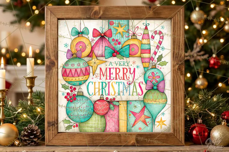 Colorful Christmas Signs, Whimsical Christmas Quotes