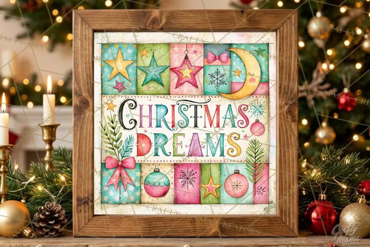 Colorful Christmas Signs, Whimsical Christmas Quotes