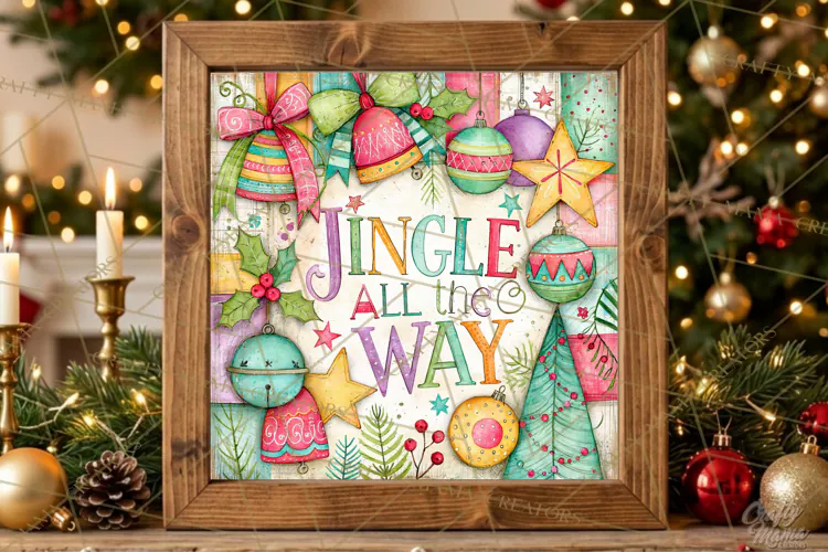 Colorful Christmas Signs, Whimsical Christmas Quotes