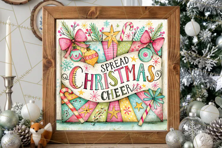 Colorful Christmas Signs, Whimsical Christmas Quotes