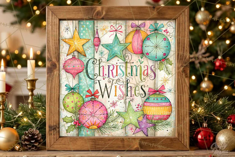 Colorful Christmas Signs, Whimsical Christmas Quotes