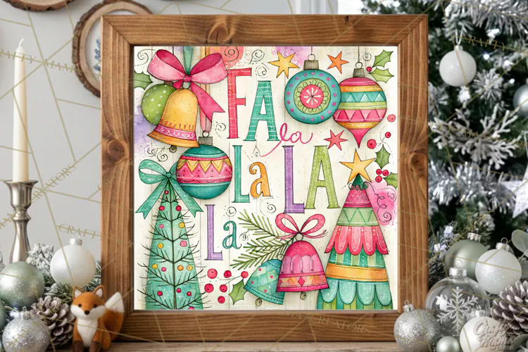 Colorful Christmas Signs, Whimsical Christmas Quotes