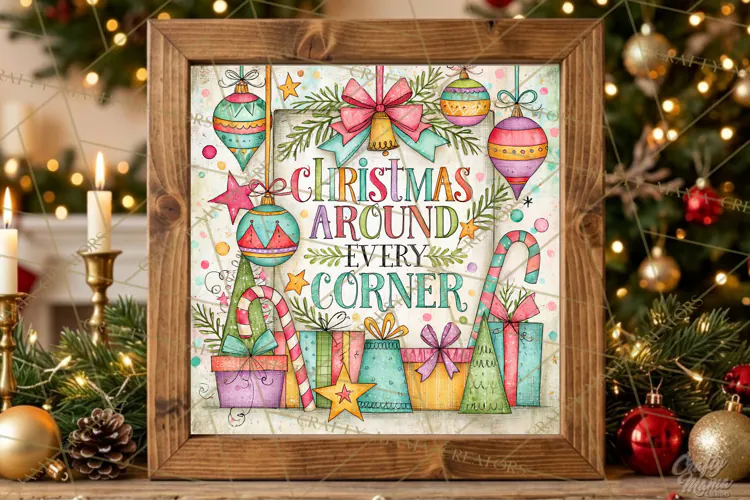 Colorful Christmas Signs, Whimsical Christmas Quotes