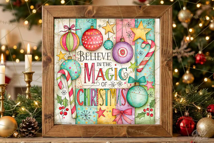 Colorful Christmas Signs, Whimsical Christmas Quotes
