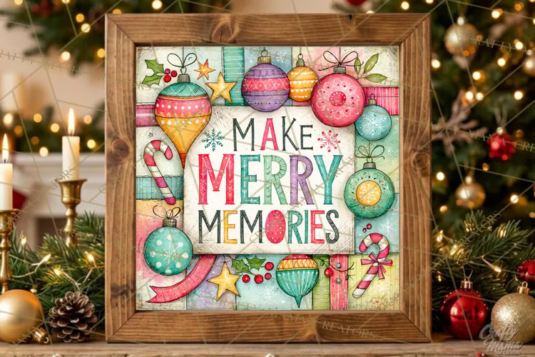 Colorful Christmas Signs, Whimsical Christmas Quotes
