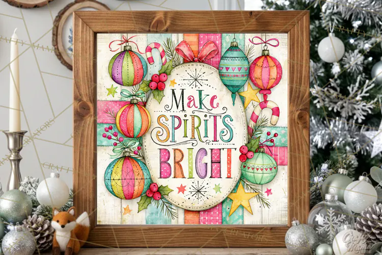 Colorful Christmas Signs, Whimsical Christmas Quotes