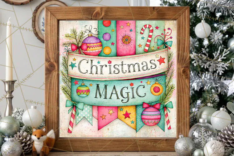 Colorful Christmas Signs, Whimsical Christmas Quotes