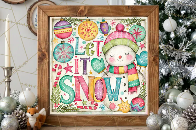 Colorful Christmas Signs, Whimsical Christmas Quotes