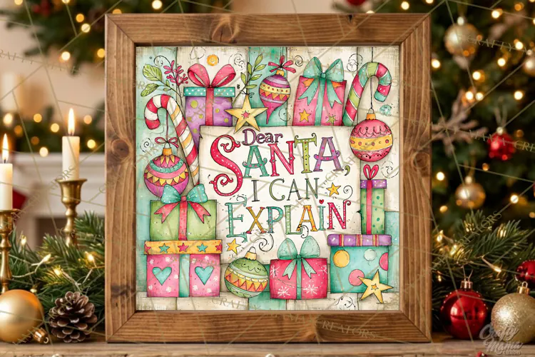 Colorful Christmas Signs, Whimsical Christmas Quotes