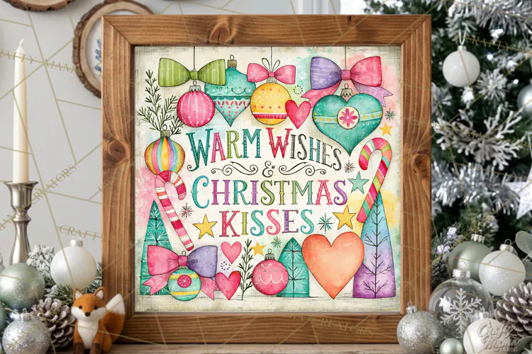 Colorful Christmas Signs, Whimsical Christmas Quotes
