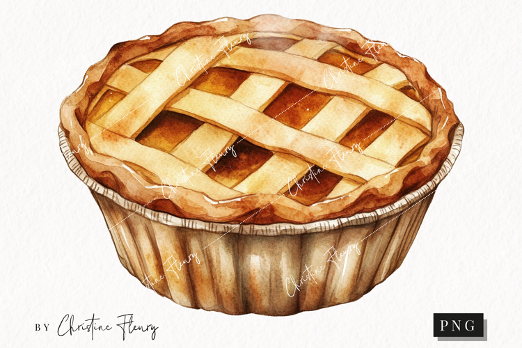 Cozy Fall Pie PNG