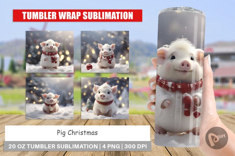 Christmas Tumbler Wrap Image 3