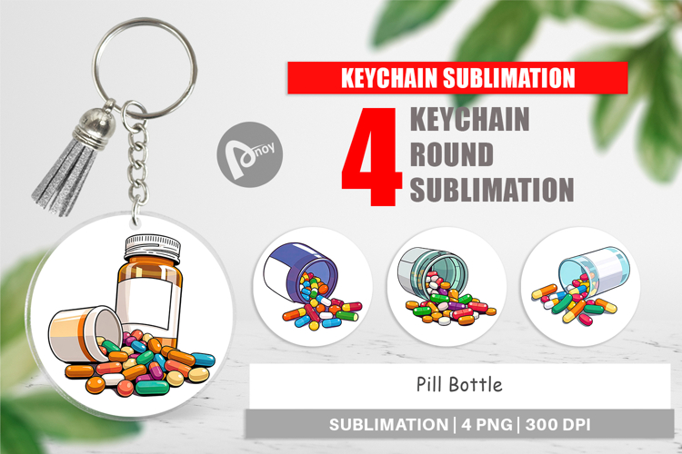 Pill Bottle Clipart Image 12