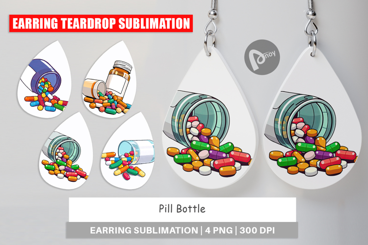 Pill Bottle Clipart Image 17
