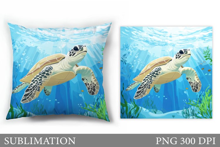 Cute Turtle Clipart Image 2