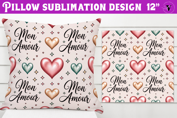 Spring Pillow sublimation | Spring   Valentine sublimation