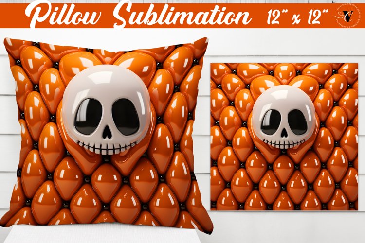 Pillow sublimation | 3D Pillow | Puff example image 1
